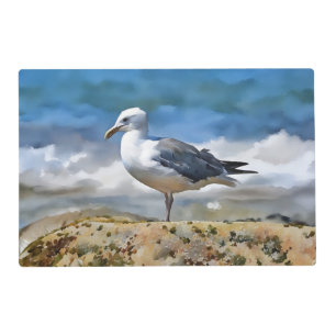 Beach Birds Sea Art Placemat