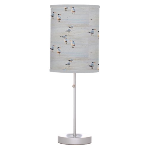 Beach Birds Table Lamp