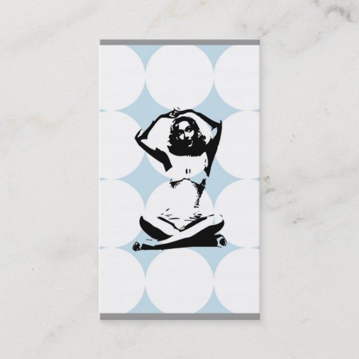Customizable Beach Blanket Business Card