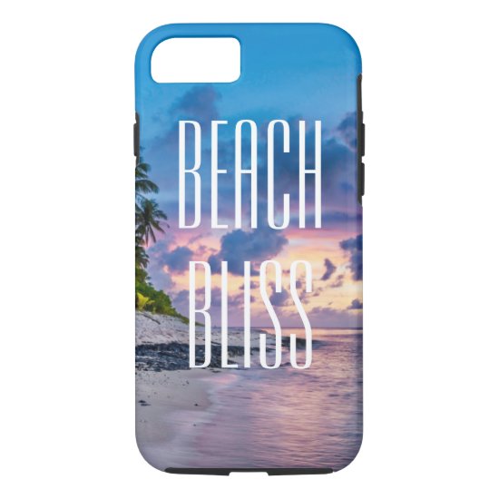 Beach Bliss. Beatiful tropical island iPhone 8/7 Case