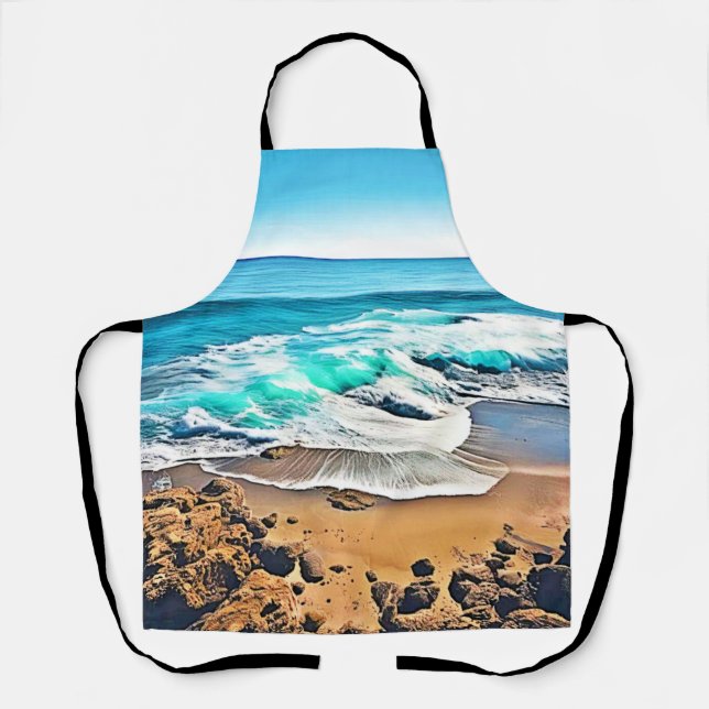 Beach Bliss: Ocean View Apron (Front)