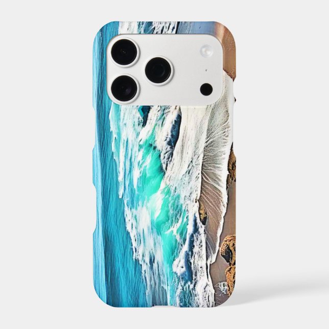 Beach Bliss: Ocean View Iphone Case (Back)