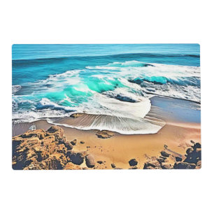 Beach Bliss: Ocean View Placemat