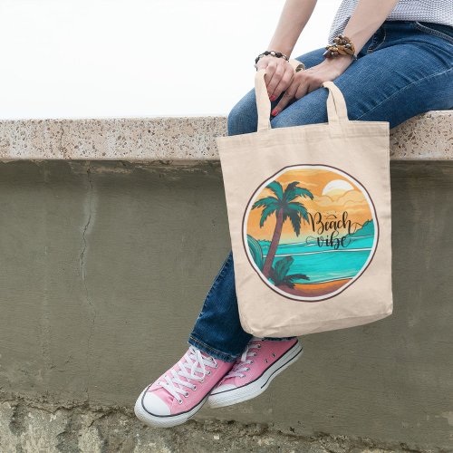 Beach Bliss Vibrant Tote Bag for Your Sunny Days