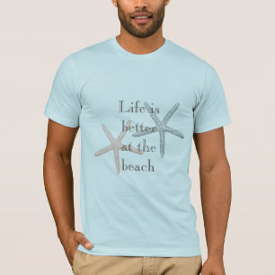 Beach Blue Starfish  T-Shirt