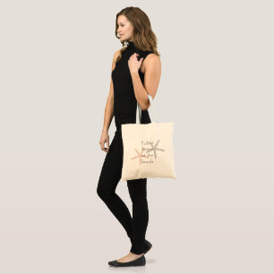 Beach Blue Starfish Tote Bag