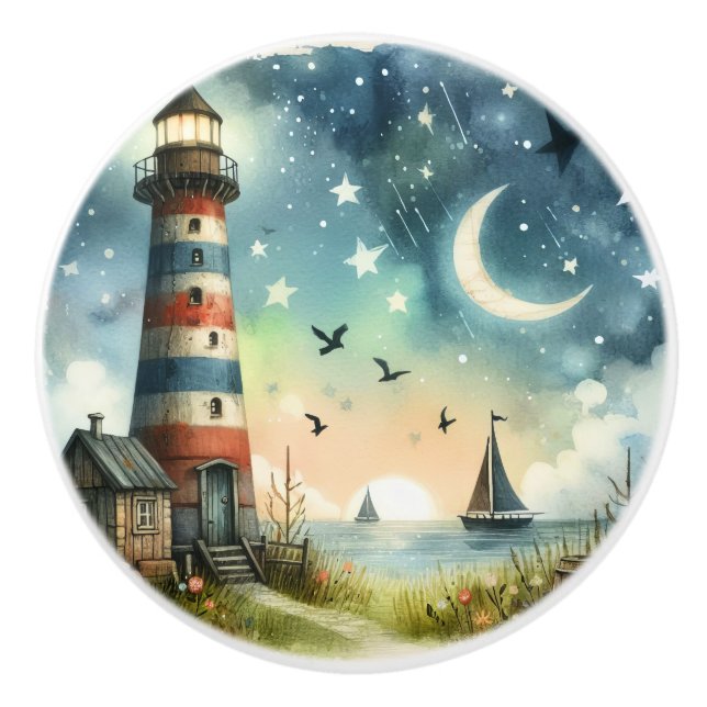 Beach Blvd. Beach  Ceramic Knobs (Front)