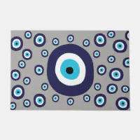 Evil Eye Doormat Funny Welcome Home Mat,Outdoor Mats for Front