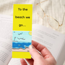 Beach Bookmark