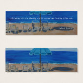 Beach Bookmark (Front & Back)