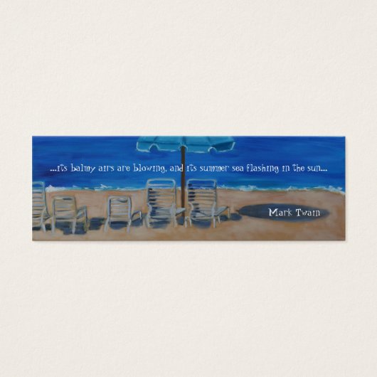 Beach Bookmark (Front)