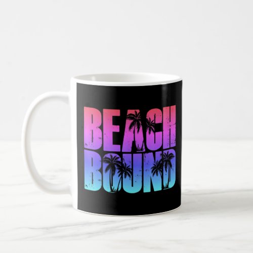 Beach Bound Funny Family Trip Vacation Cruise Souv Coffee Mug