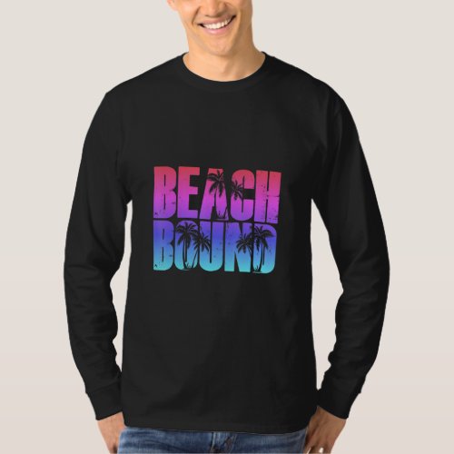 Beach Bound Funny Family Trip Vacation Cruise Souv T_Shirt