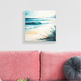 Beach Box Canvas Print