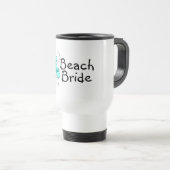 Beach Bride (Flip Flop) Travel Mug (Front Right)