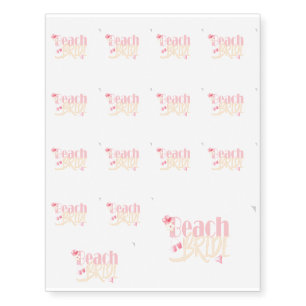 beach-Bride.gif Temporary Tattoos