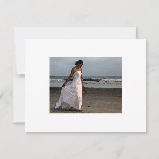 Beach Bride Invitation