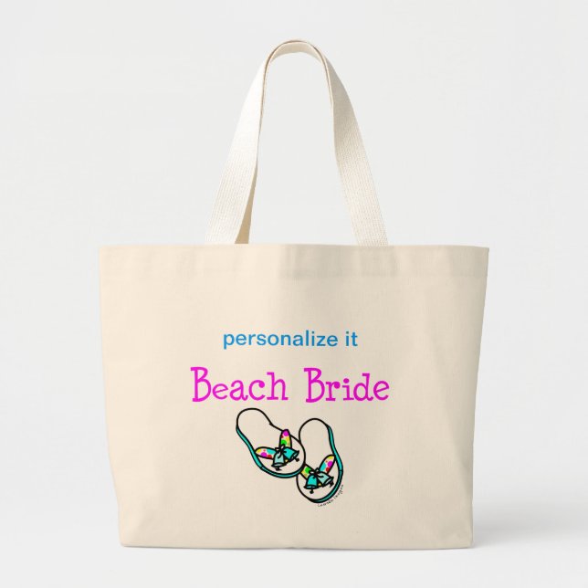 Beach Bride Tote (Front)