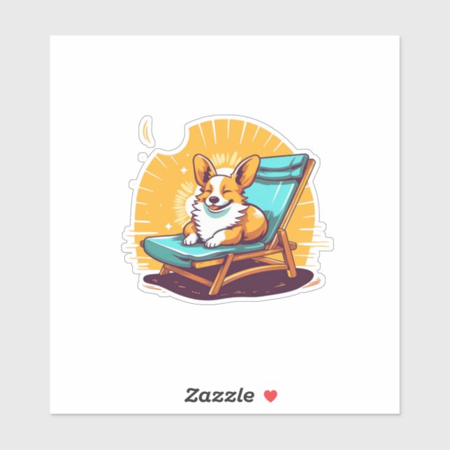 Beach Buddies: Snooze With A View Stickers (Sheet)