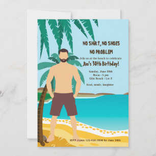 Beach Buddy Invitation