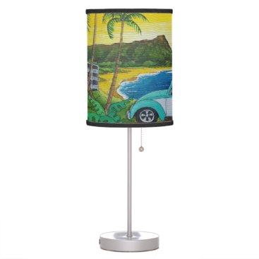 beach bug teal desk lamp beach bug teal desk lamp