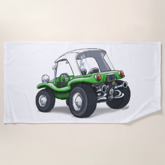 beach buggy (green hardtop) towel