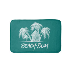 Beach Bum Bathroom Mat