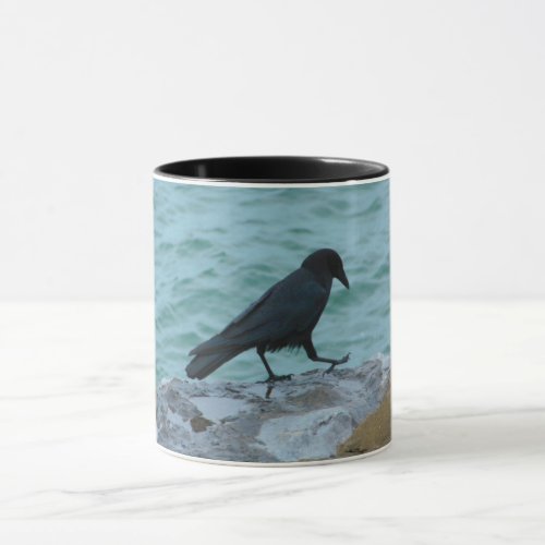 Beach Bum Crow Mug