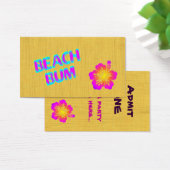 Beach Bum Custom Event Ticket (Desk)