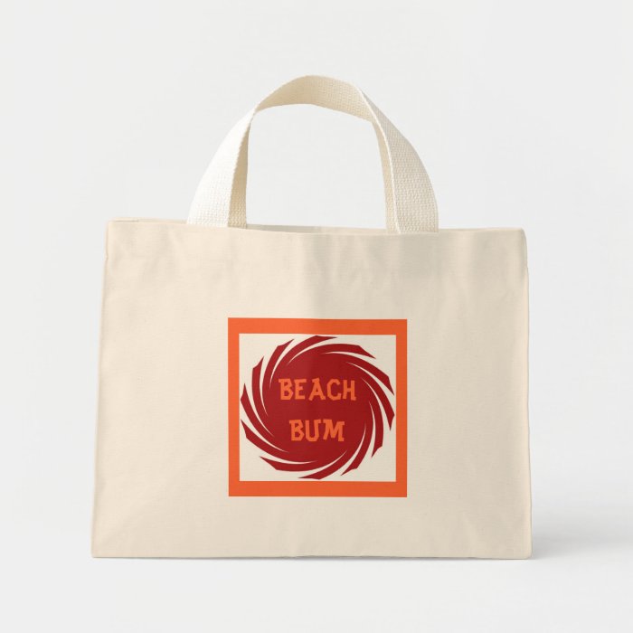 Beach Bum Floral Beach Carry All Bag