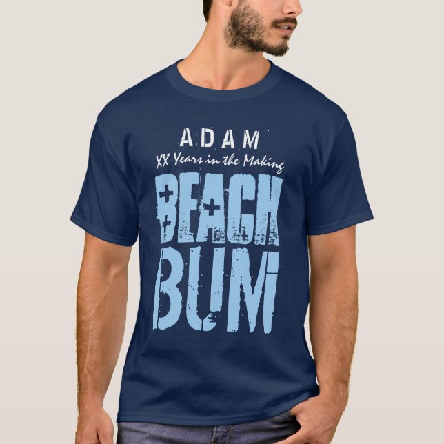 Beach Bum for Birthday or Any Occasion A02 T-Shirt (Front)
