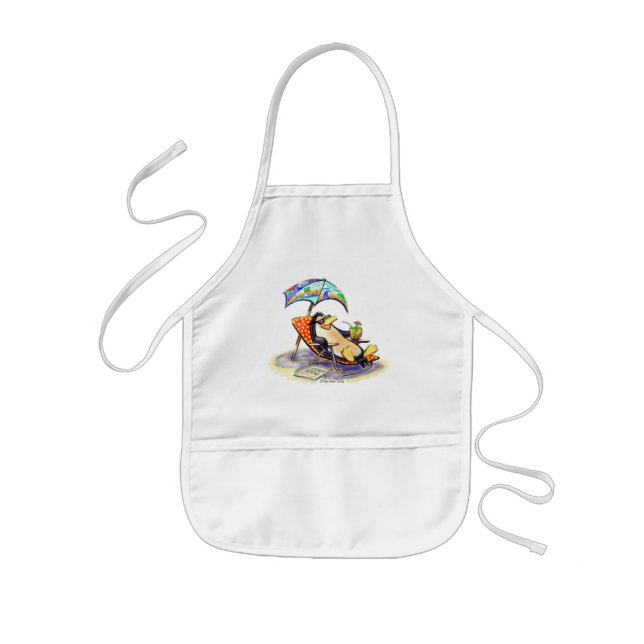 bEaCh bUm Kids' Apron (Front)