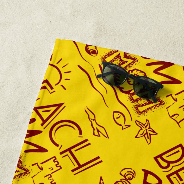 Beach Bum Mom/Mom Towel (In Situ)