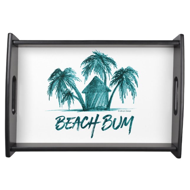 Beach Bum Serving Tray (Front)