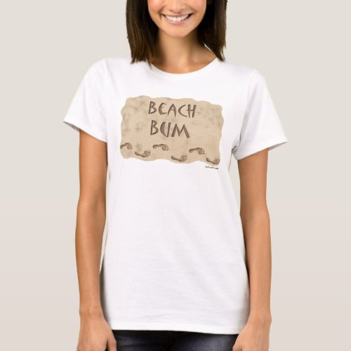 Beach bum t_shirt