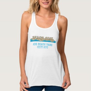 Beach Bum T Shirt Tank Top by PersonalCustom at Zazzle