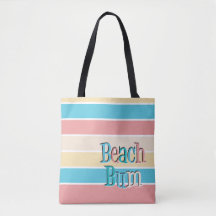 Beach Bum Tote Bag