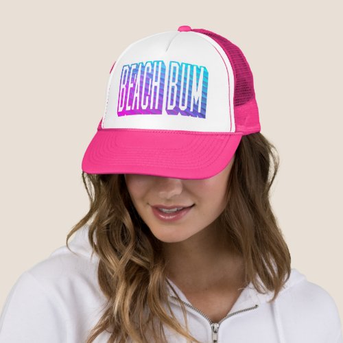 BEACH BUM Trucker Hat