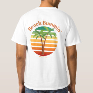 Beach Bummin - Tropical Caribbean Beach Lover T-Shirt