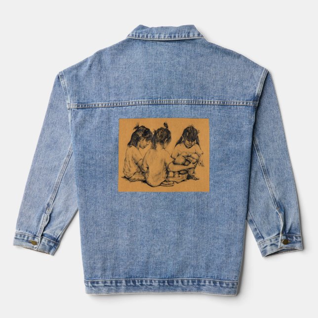Beach Bunnies Denim Jacket (Back)
