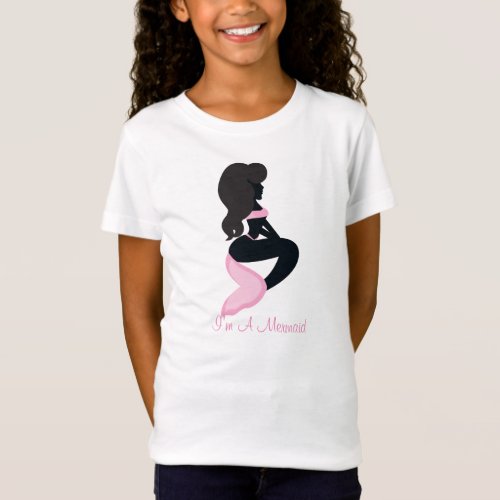 Beach Bunny Pink Fin Mermaid Personalized Shirt