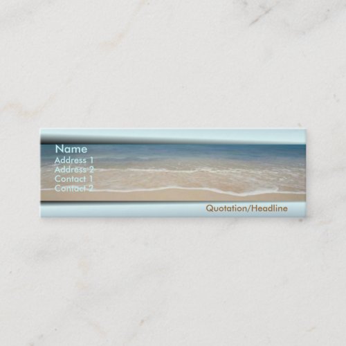 Beach Business Card
