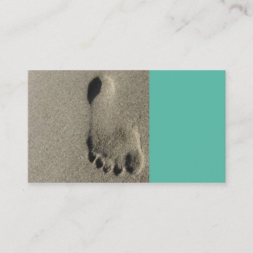 beach business card