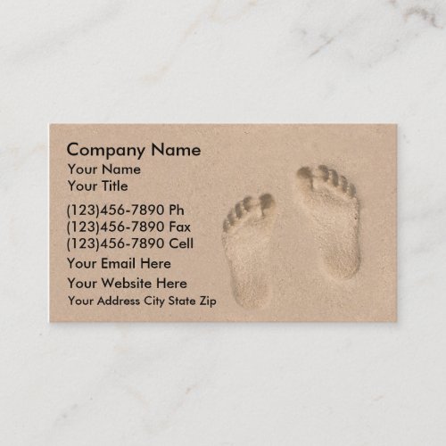 Beach Business Cards