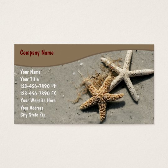 Beach Business Cards