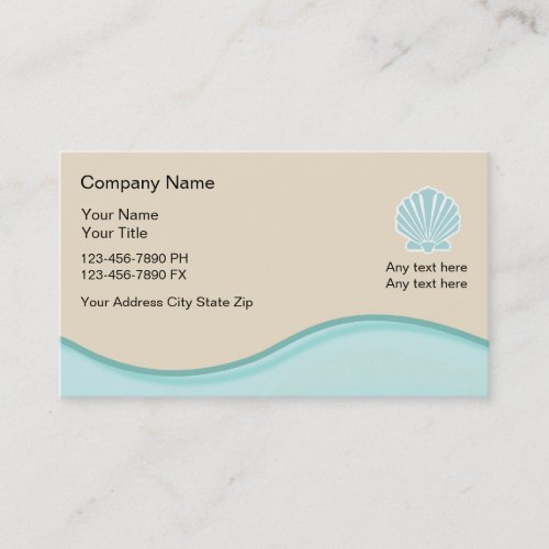 Beach Business Cards