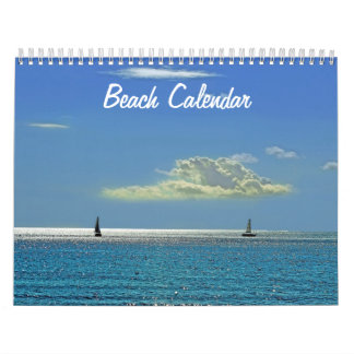 Beach Calendar