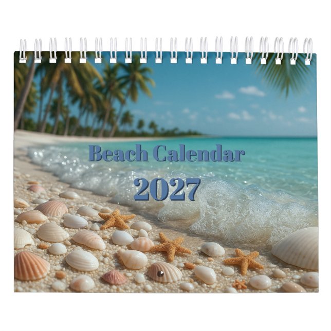Beach Calendar 2027 (Cover)