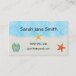 Beach Calling Cards / Business Cards (#bus 009) at Zazzle