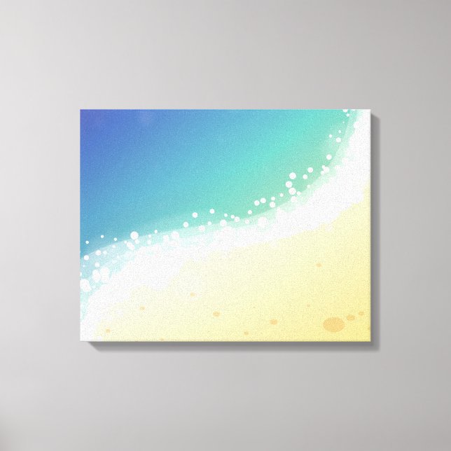Beach Canvas Print (Front)